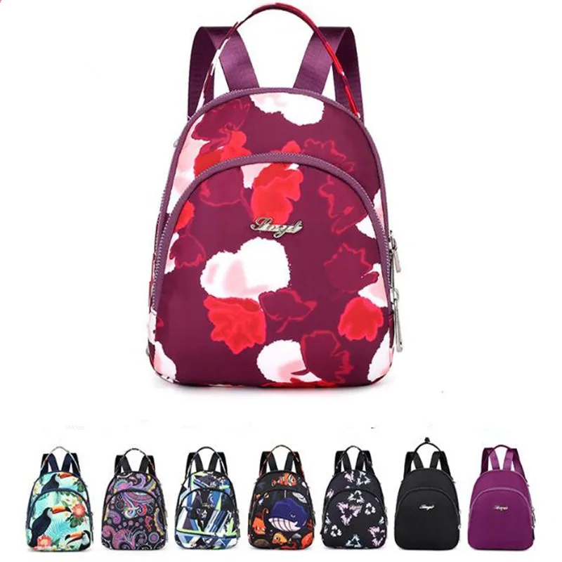 Женский школьный рюкзак для девочек-подростков водонепроницаемый нейлоновый