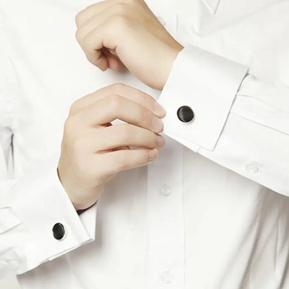 1 пара мужские запонки для деловых встреч модная рубашка Свадебная вечеринка