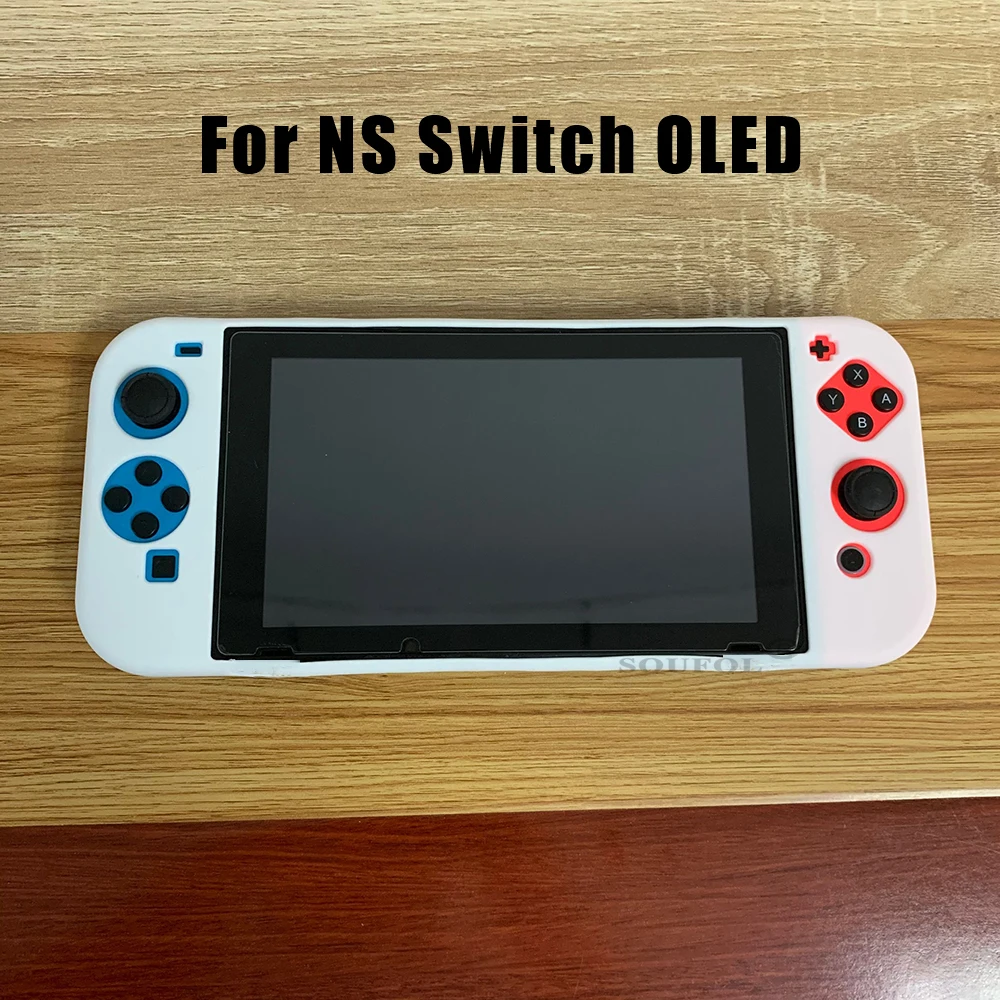 

for Nintendo Switch NS OLED Console Protection Case Silicon Cover Shell for Nintendos Switch OLED Dropshipping