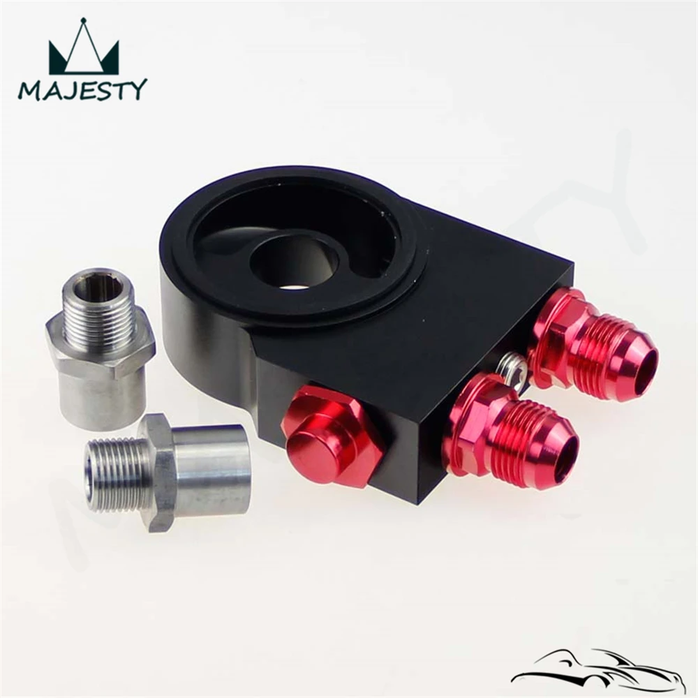 Фильтр масляного радиатора AN10 3/4 дюйма 16 UNF / M20 X1.5 черный адаптер/адаптер для