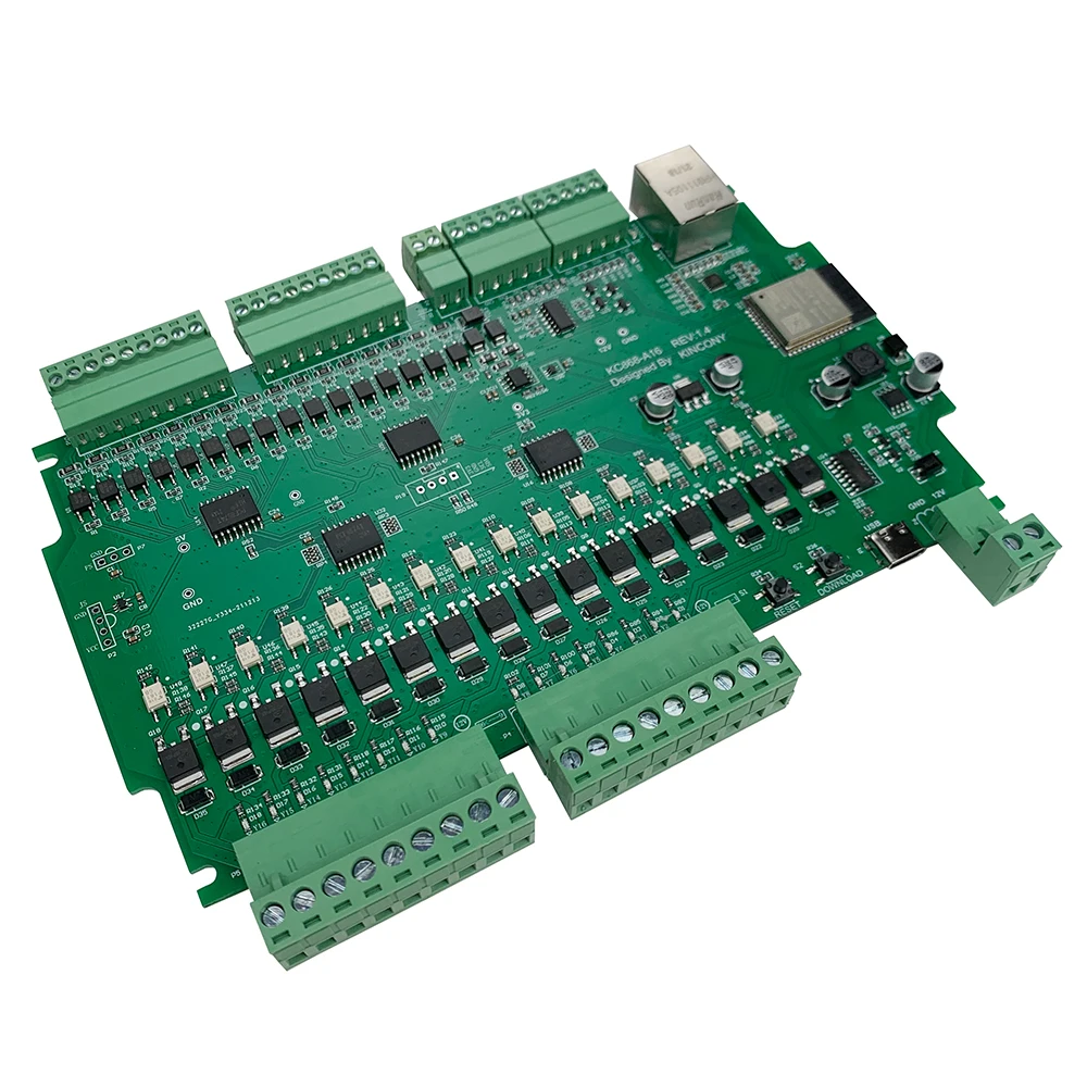 KC868-A16 Ethernet-реле для сети ESP32 макетная плата Wifi коммутатор MQTT TCP Web HTTP ESPhome домашний