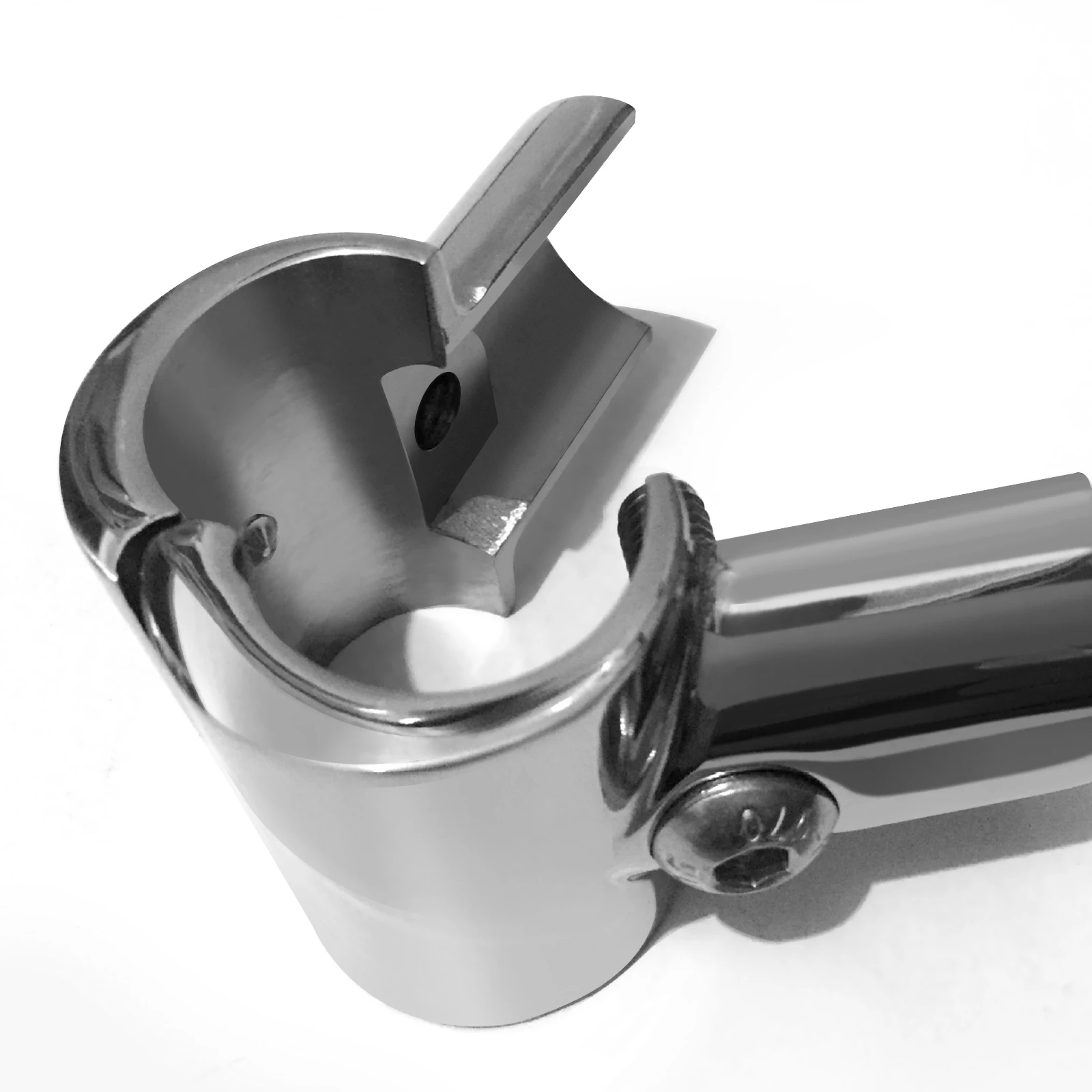 

Stainless Steel Bow & Boat Hand Rail 90 Degree Tee Fitting 1" 25mm Tube