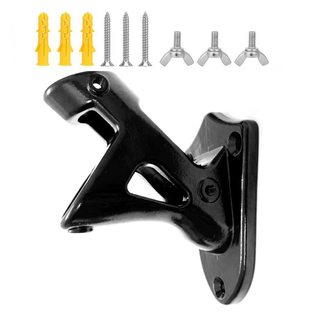 Тяжелая основа для флагштока из нержавеющей стали уличная настенный кронштейн