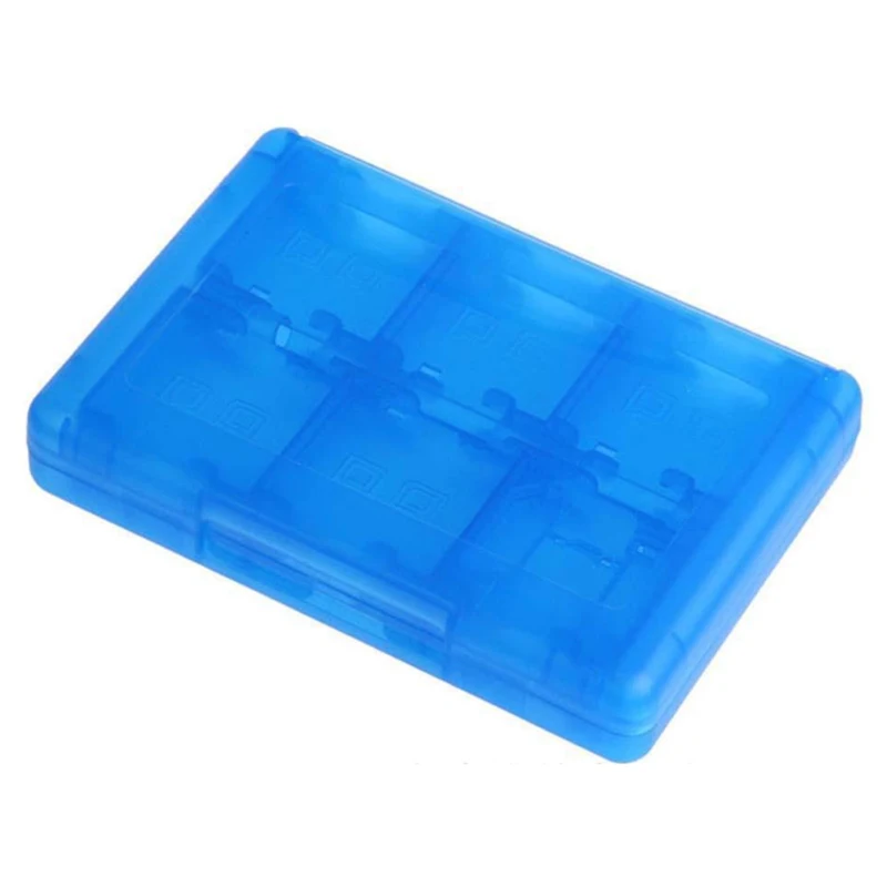 Горячая 3C Blue 28 в 1 карта памяти для игр Micro SD чехол держатель nasud NDS NDSi LL 2DS 3DS XL New