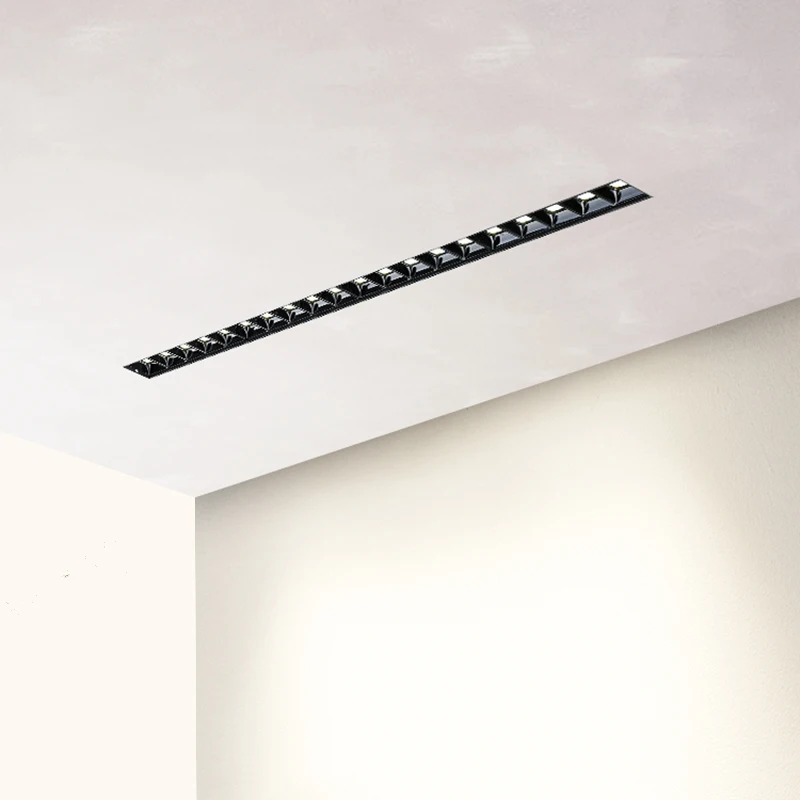 Невидимый магнитный линейный светодиодный s образный блок простой дизайн 0 10 В