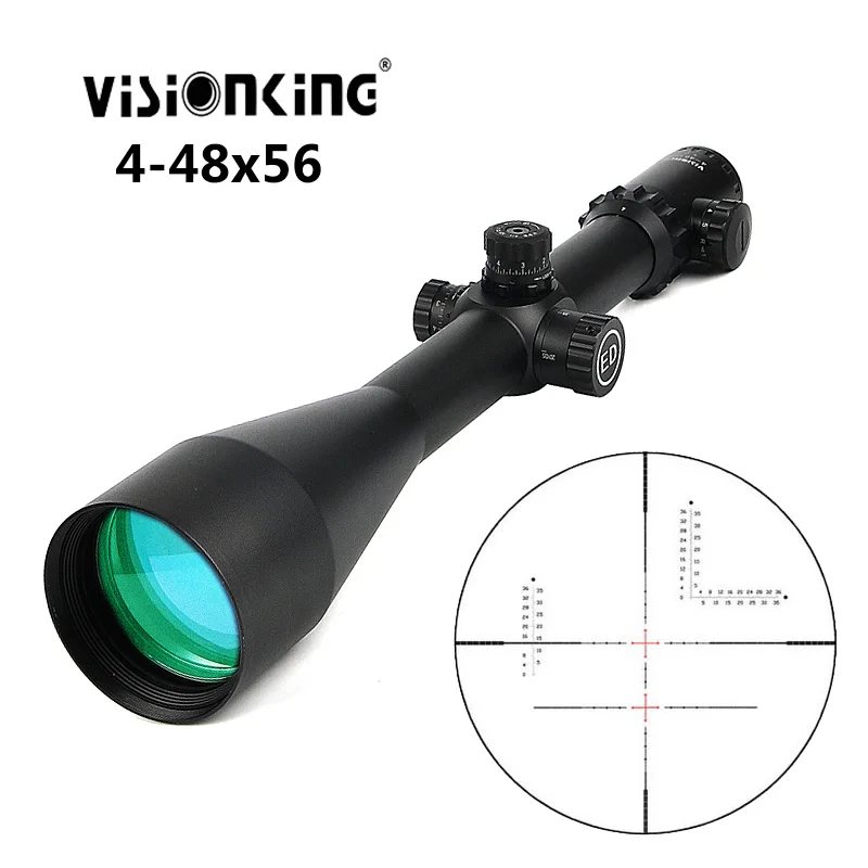 Прицел для винтовки Visionking 4 48x65 ED Дальняя Лупа ar15 m16 оптический прицел