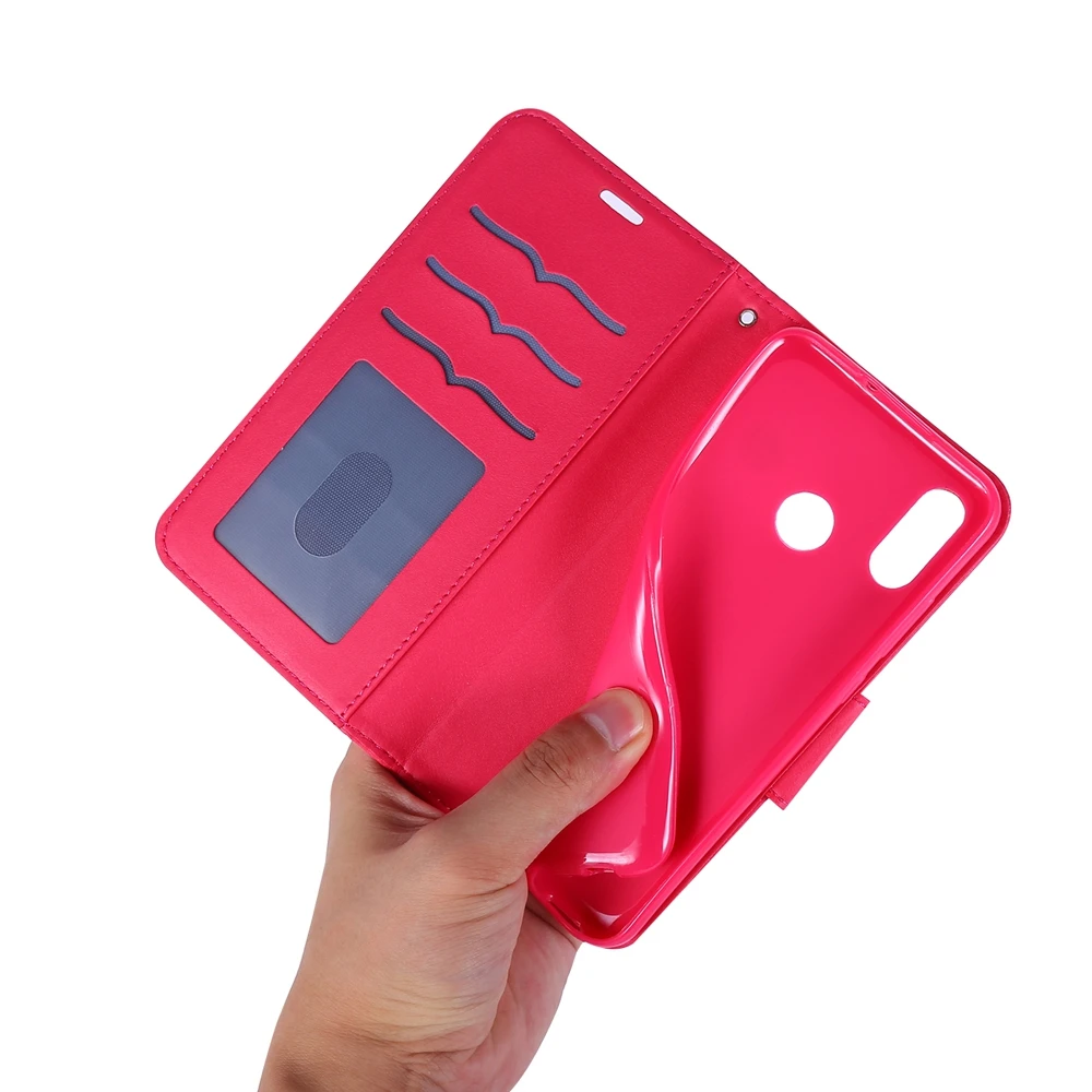 Huawei Honor 10 Lite кожаный чехол для ETUI huawei P Smart 2019 телефона роскошный однотонный