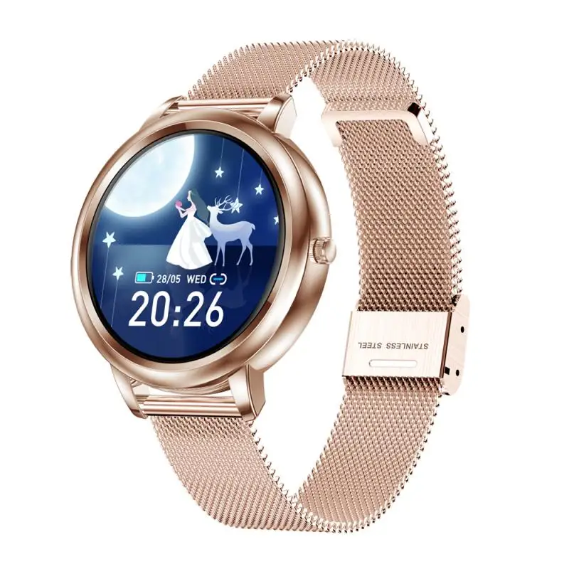 

Multiple Language Smart Watch Round Screen IP67 Waterproof Smartwatch For Girl Heart Rate Monitor Blood Pressure Oxygen Tracker