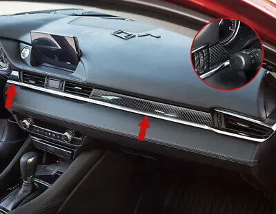 

Внутренняя накладка на центральную консоль из АБС-пластика, 3 шт., для Mazda 6 / Atenza 2019 - 2020