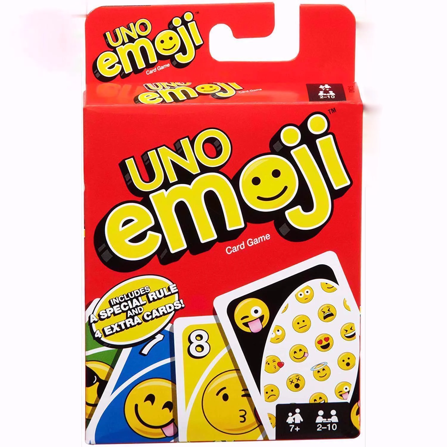 Mattel игры UNO Emoji многопользовательский вечерние Семья Досуг покер оплаты