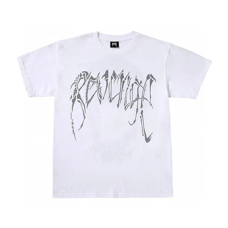 

2021ss XXXtentacion Revenge T Shirt Men Women 1:1 High Quality Digital Printing T-shirt Tee Tops