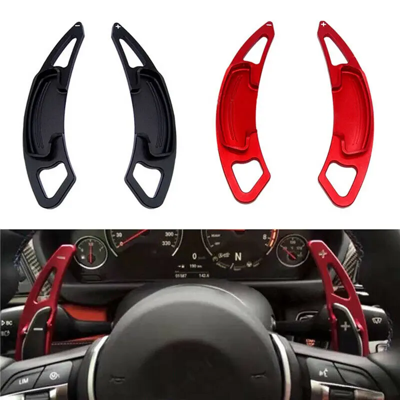 

Fits For Honda Civic Accord Acura MDX RDX Car Shift Paddle Shifter Steering Wheel Moulding Cover Trim 2PCS
