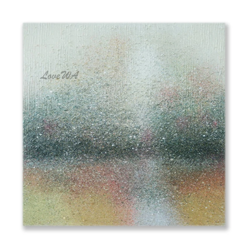 

Heavy Textured Thick Acrylic Abstract Oil Painting Canvas Wall Decor Panel Picture Unframed Hot Selling Simple Design Wall Art