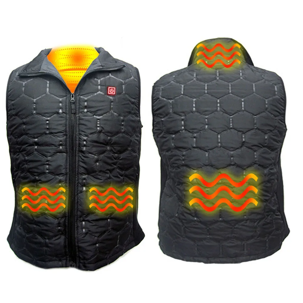 3 скорости для мужчин и женщин теплый USB зарядка Открытый водонепроницаемый