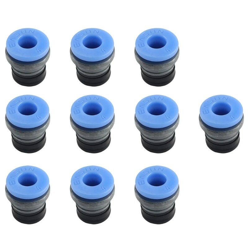 

T3EB 10Pcs Embedded Collet Clips for Ptfe Tube Bowden ECAS04 Blue Collet Clips