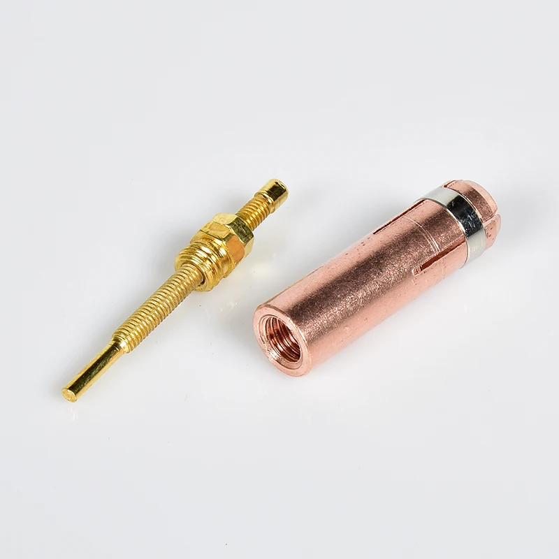 Медный патрон-гвоздик 5PcsM8 для сварки утолщенный прочный конденсатор хранения