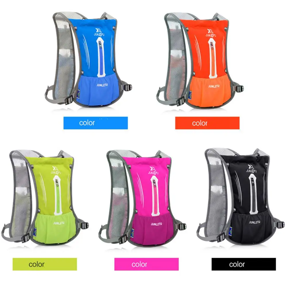 

Polyester Soft Water Bag Backpack Water Bladder Bag Hydration Backpack Convenient Storage Travel Camping Adjustable Durable