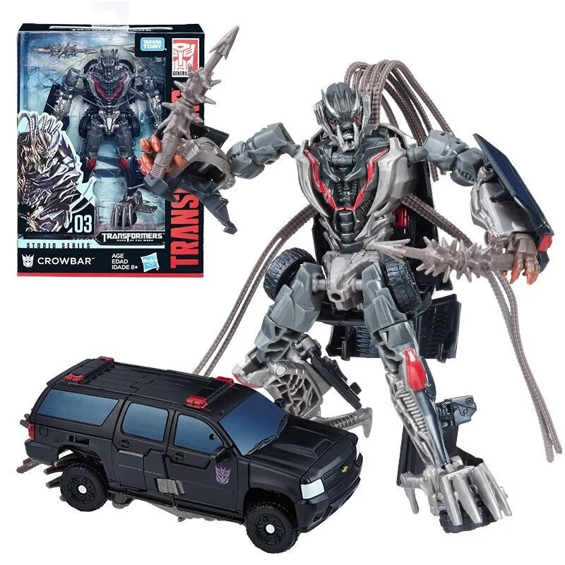 

Hasbro Transformers Studio Series 03 Deluxe Class Movie 3 Crowbar Action Figure Model Toy Transformers Crowbar SS03