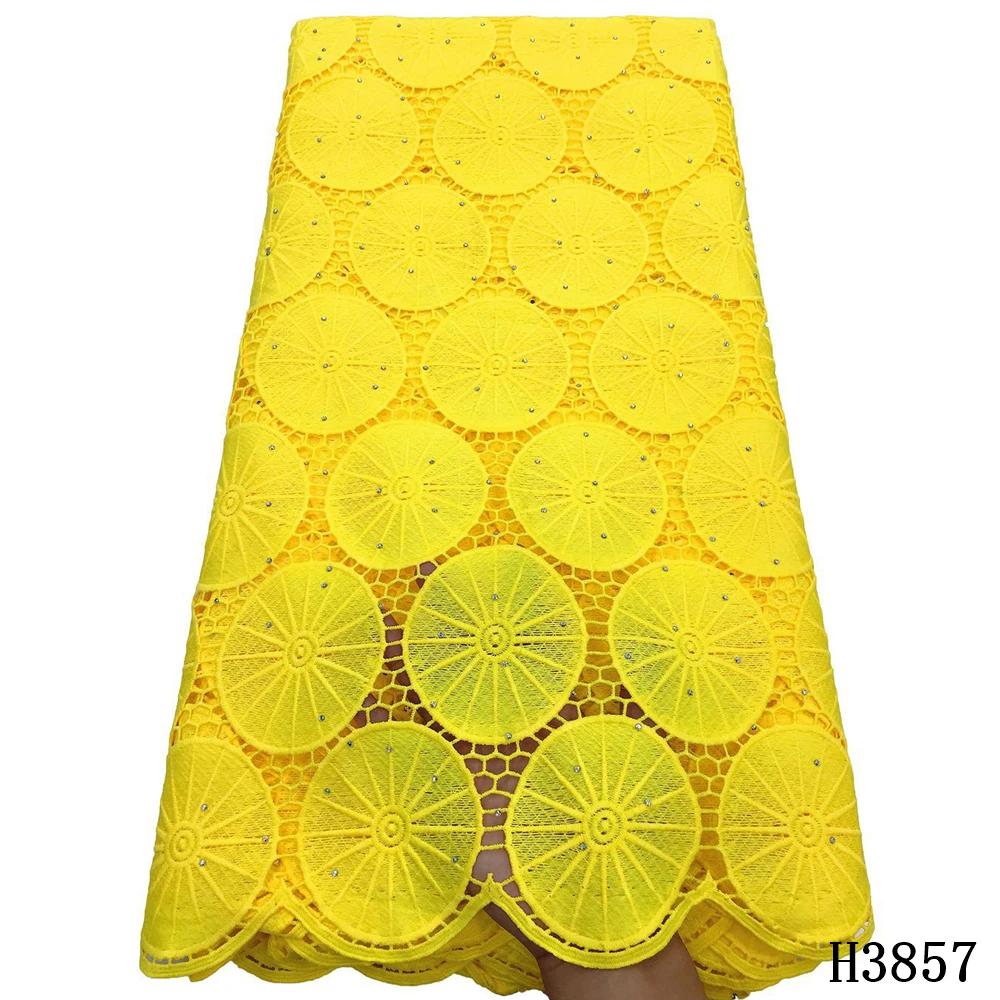 

Lace Fabric Yellow Guipure Lace Fabric African Lace Fabric Cord Lace With Bead Water Souble Nigerian Lace Fabric For Party Dress