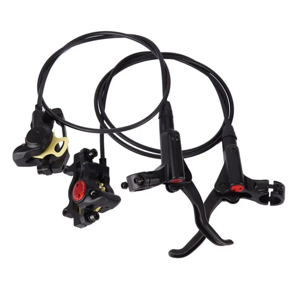 

2Pcs Bicycle Front Rear Hydraulic Oil Disc Brake 750/1350mm Cycling Accessory