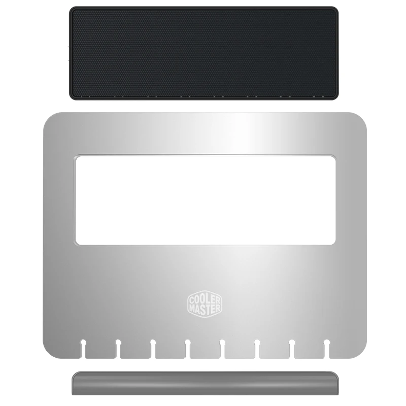 Cooler Master U150R новая Нескользящая охлаждающая подставка для ноутбука с двойным вентилятором 80 мм корпус охладителя для ноутбука 0-15"