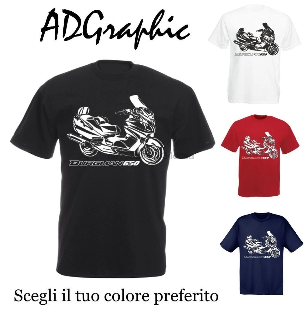 

New Arrival T-Shirt 2019 Motorcycle Motorrad T-Shirt Cotton Suz Burgman 650