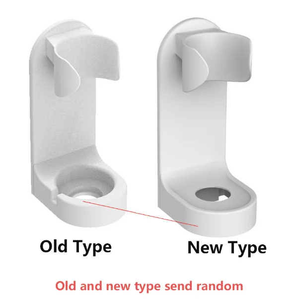 Настенный держатель для электрической зубной щетки из белого АБС пластика 1 шт.