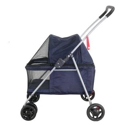 Портативная Складная Тележка для животных среднего размера Кошка Собака Тедди