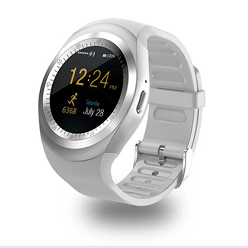 Y1 Смарт часы Bluetooth водонепроницаемые для женщин и мужчин Android Smartwatch телефонный