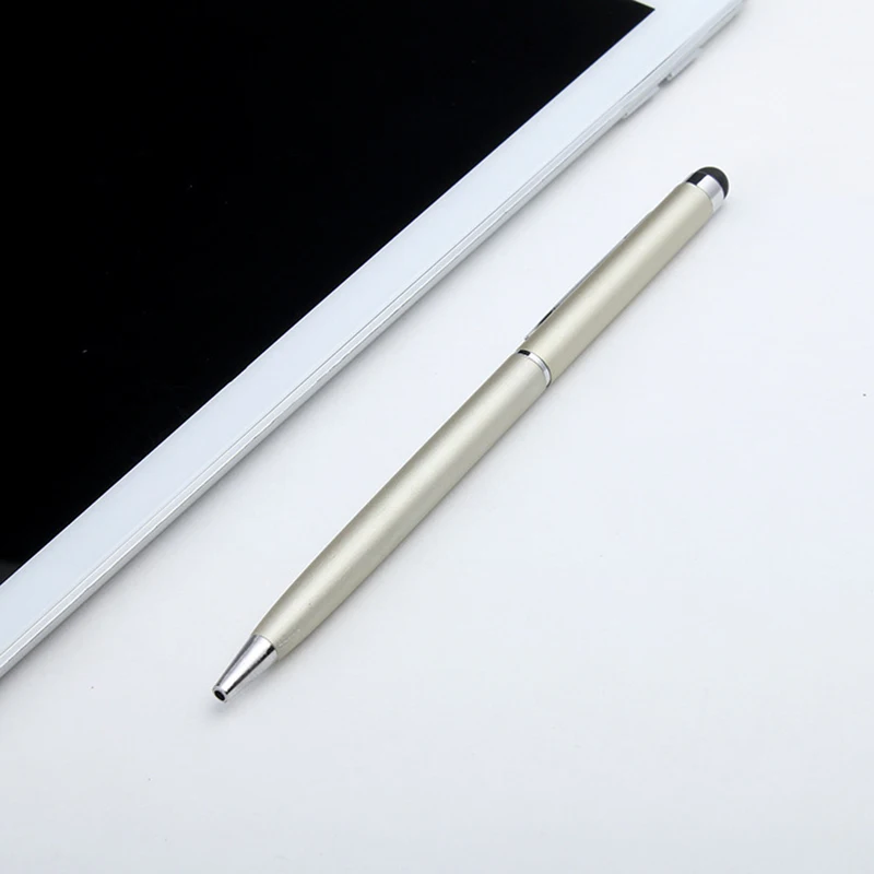 

Tablet Accessories Computer Office And Games Useful Tablet Smartphone Touch Screen Stylus Pen+Ballpoint Pen For IPad IPhone