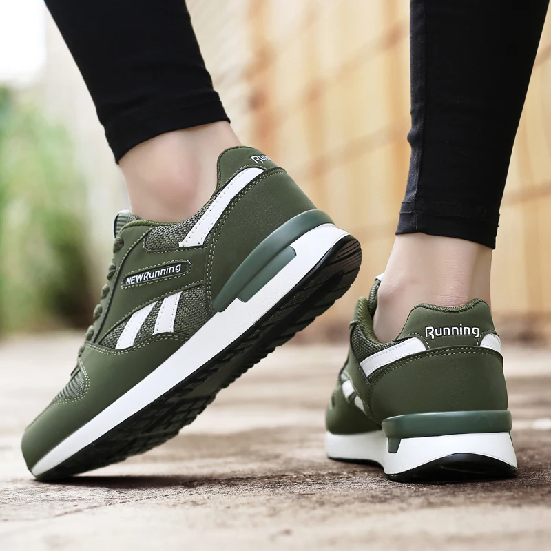 Популярные дышащие мужские кроссовки женские нескользящие из сетчатого