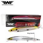 Рыболовная приманка EWE Despot BAOJUN2 115F, приманка в виде гольяна, 115125140 мм, 131721 г, плавающие воблеры для щуки, зандера, морской окуня