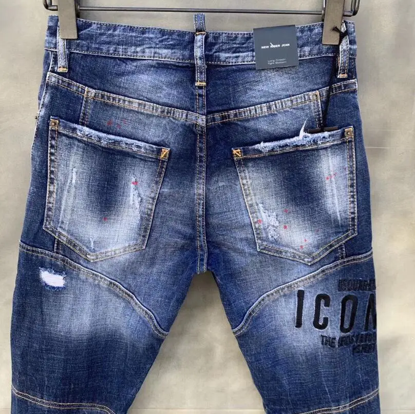 super stretchy jeans classic,Authentic,DSQUARED2,Retro,Italian brand ,Women/Men Jeans,locomotive,Jogging jeans,DSQT129