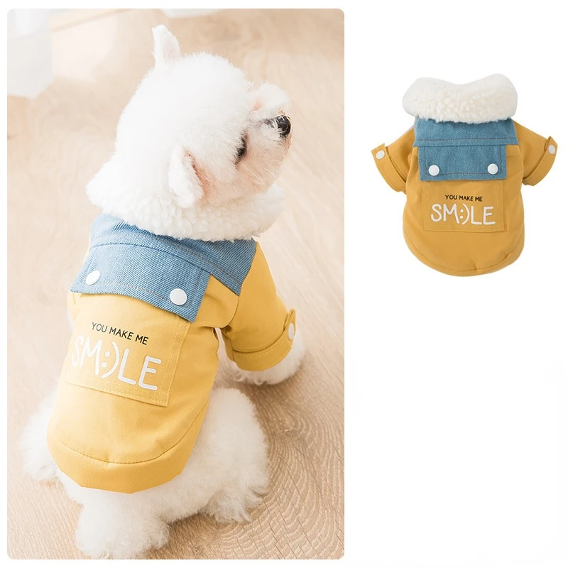 Стильный жилет для собак на осень и зиму одежда в клетку пальто принцессы длиной 2