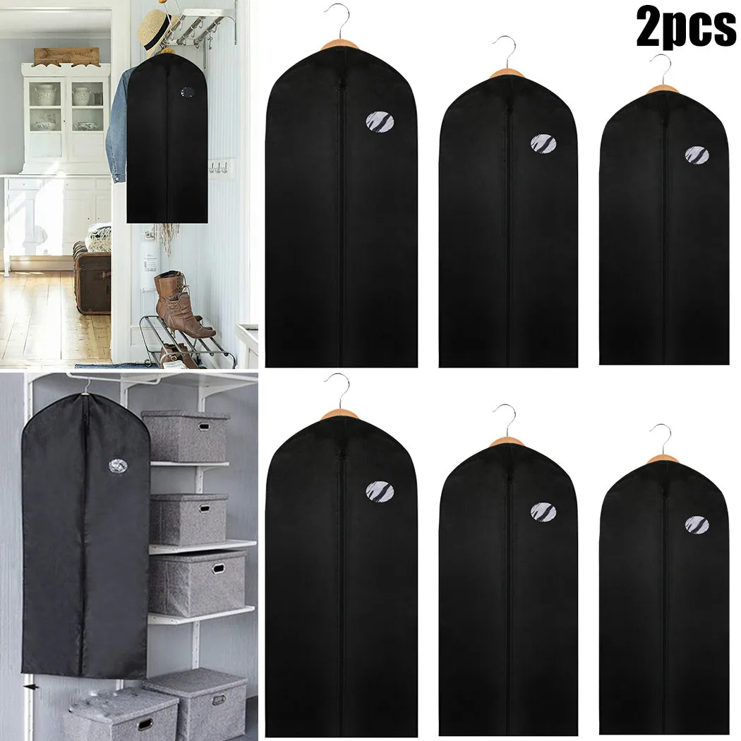 2x Garment Bag Cover Shirt Suit Storage 100% Brand New And High Quality | Дом и сад