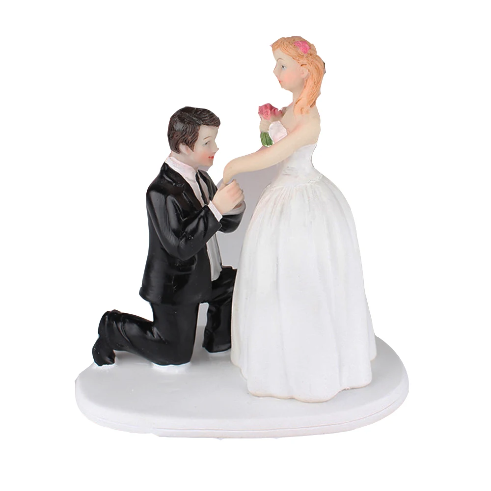 

Prompt marriage wedding cake doll toy Resin Crafts Decoration Cake Decoration wedding Valentine's Day gift