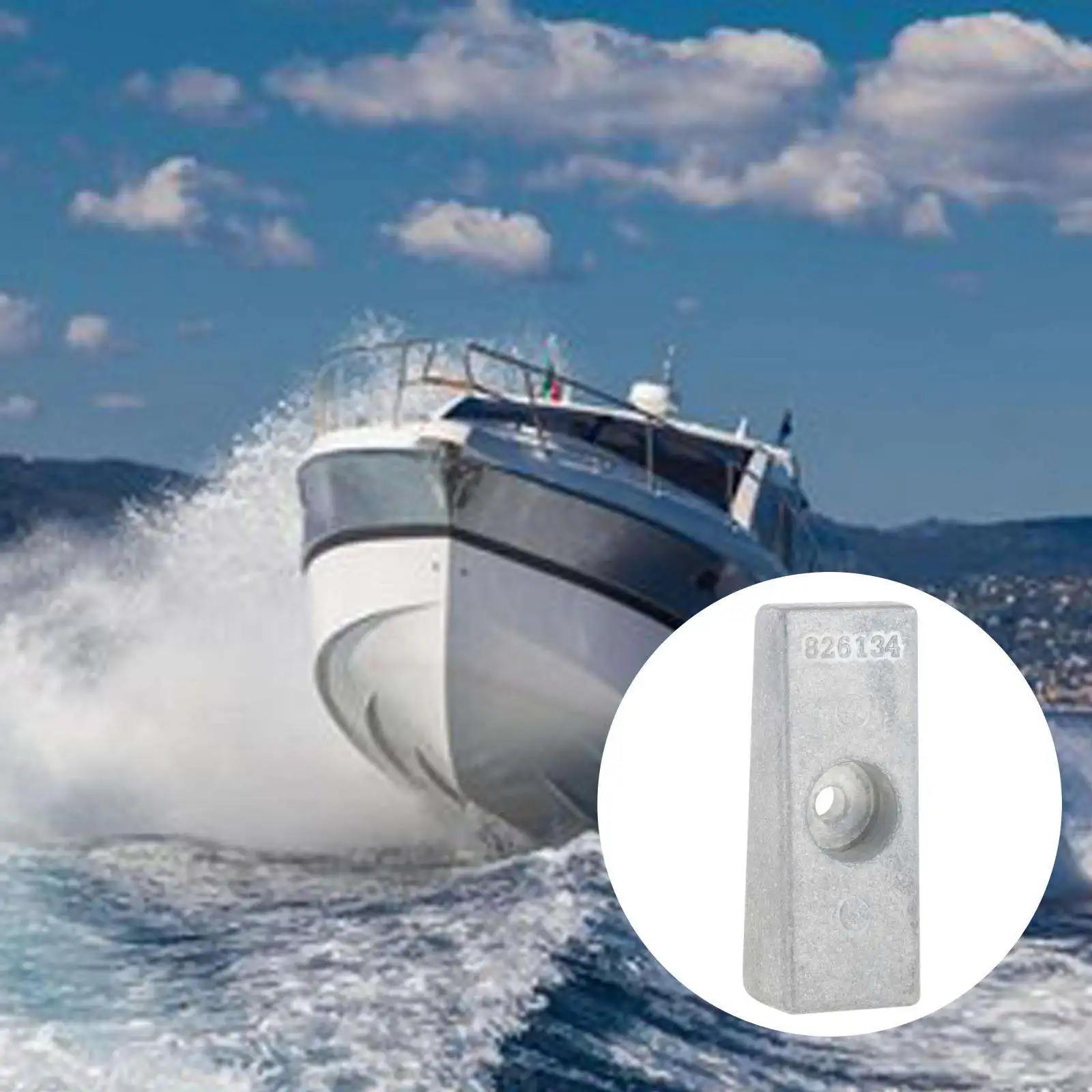 

Клиновый анодный блок для Mercury Mariner 65-125Hp 826134 Q 97-826134T