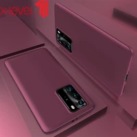 x level ultra thin case for huawei p40 cases matte touch soft tpu shockproof back phone cover for huawei p40 pro case