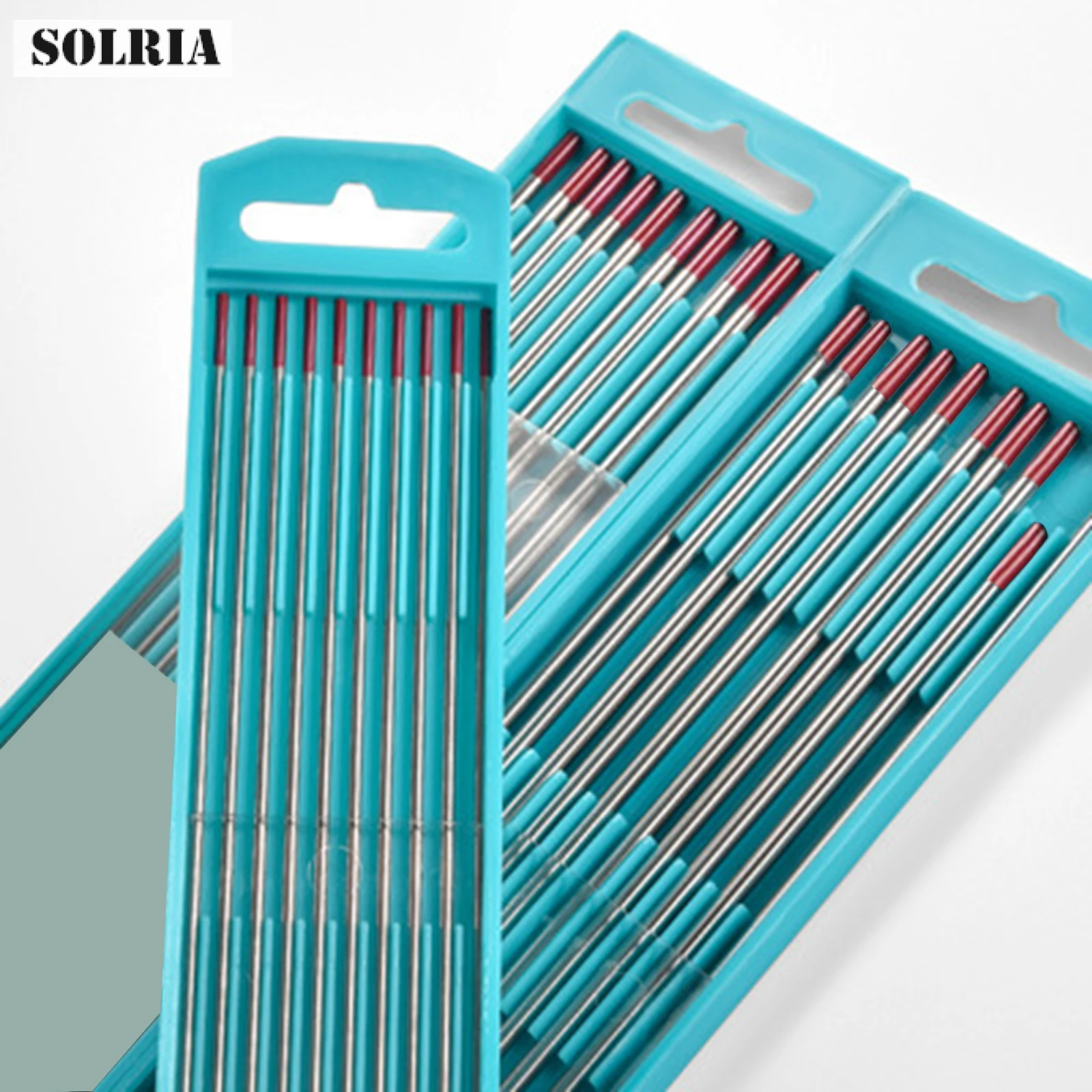 

WT20 Tungsten Electrode Professional Tig Rod 1.6 2.0 2.4 3.0 3.2 for option 1.5% Lanthanated for Tig Welding Machine 10Pcs/Pack