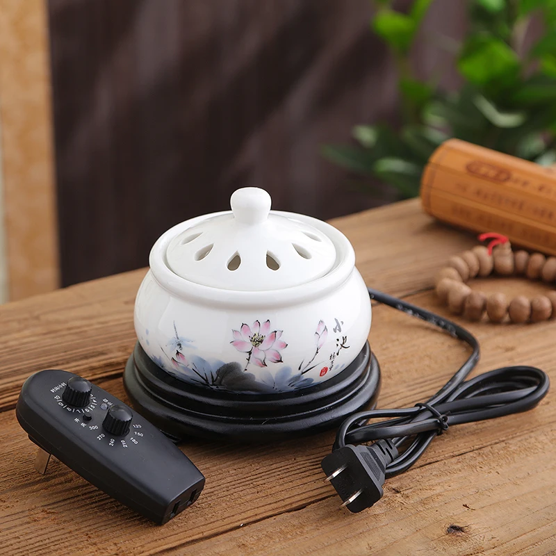 Печь для ароматерапии с регулировкой температуры домашнего интерьера лампа