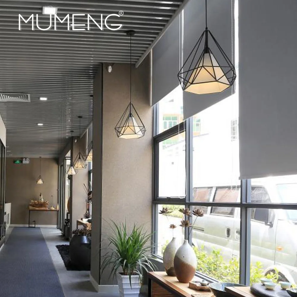 Американский винтажный подвесной светильник бриллиантовая лампа для ресторана