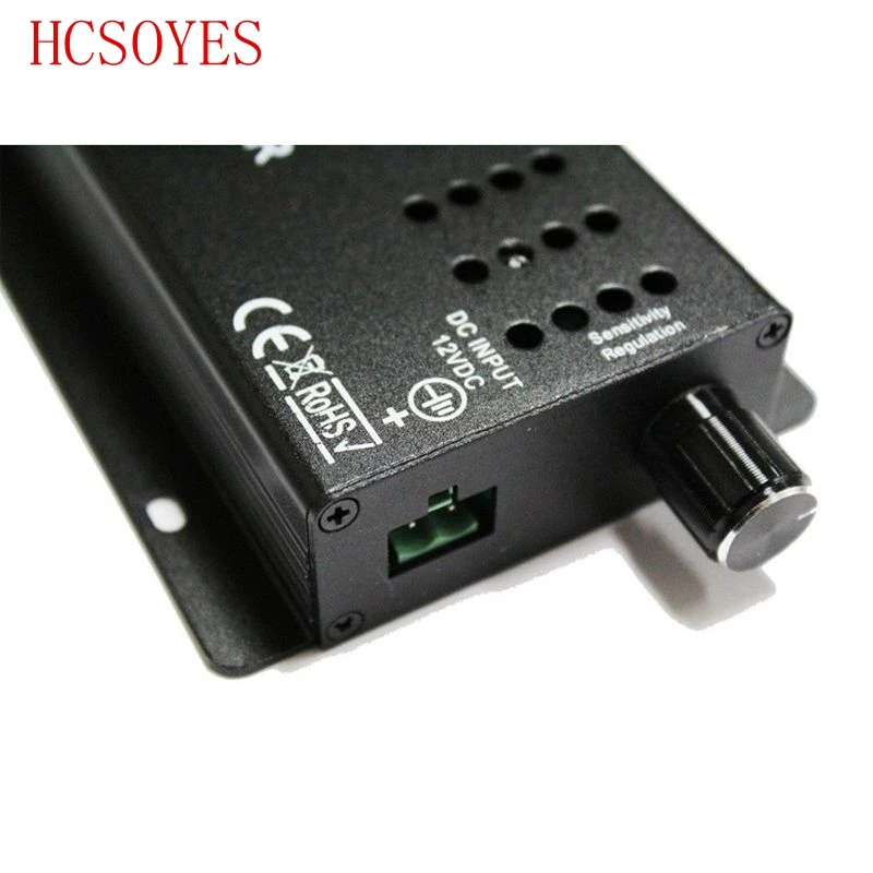 DC12 24V 24 клавиши музыкальный контроллер 3 канала ИК пульт RGB чувствительный к звуку