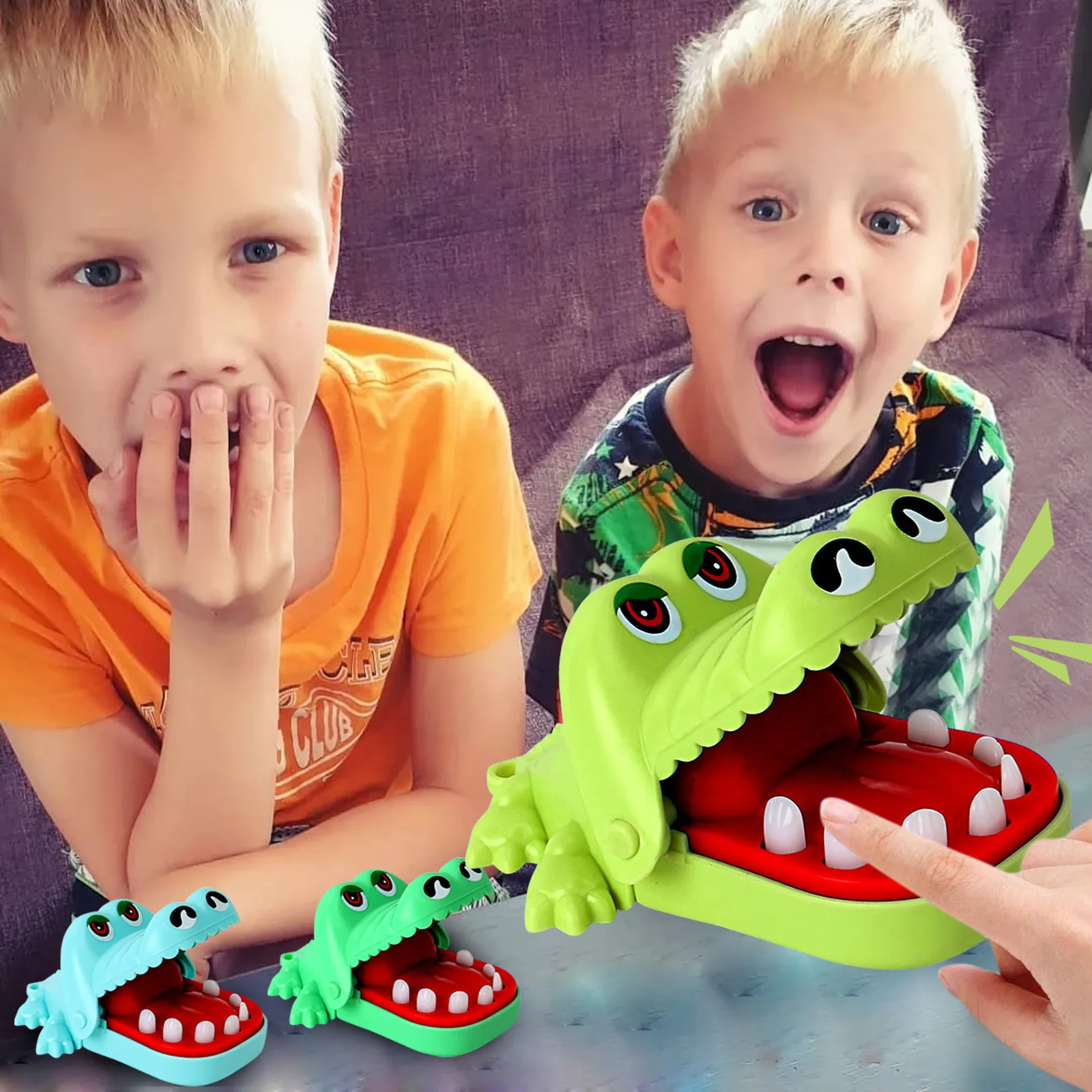 Лидер продаж новинка практичная игрушка большой крокодиловый рот стоматолог