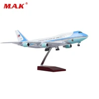 1150 airplane model toy resin us air force one b747 airplane airliner passager plane children gifts in stock
