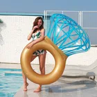 Алмазный надувной круг для плавания, плот, плавательный круг для взрослых женщин, реквизит для фотографий, игрушки для бассейна, плявечерние