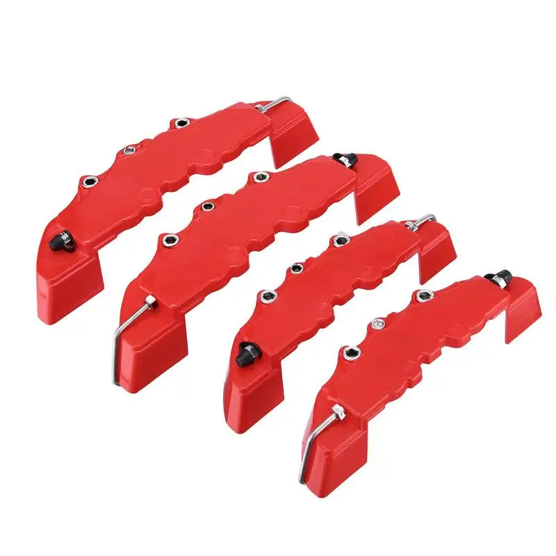 

4PCS 3D Red Car Universal Disc Brake Caliper Covers Front & Rear Accessories Set Automobiles Parts & AccessoriesBrake Cylinder