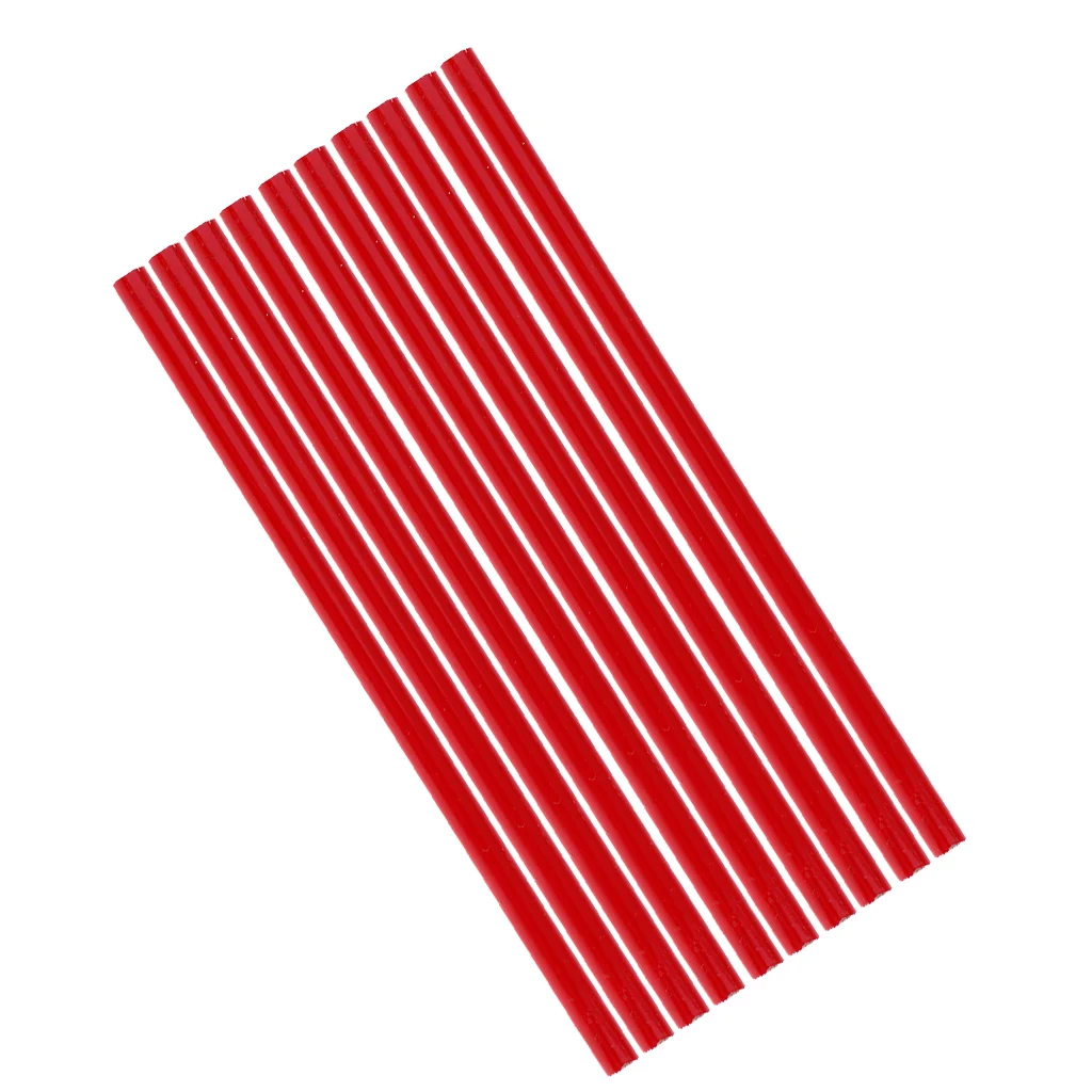 Набор из 10 китайских маркеров карандашей для отшелушивания/восковых непористые