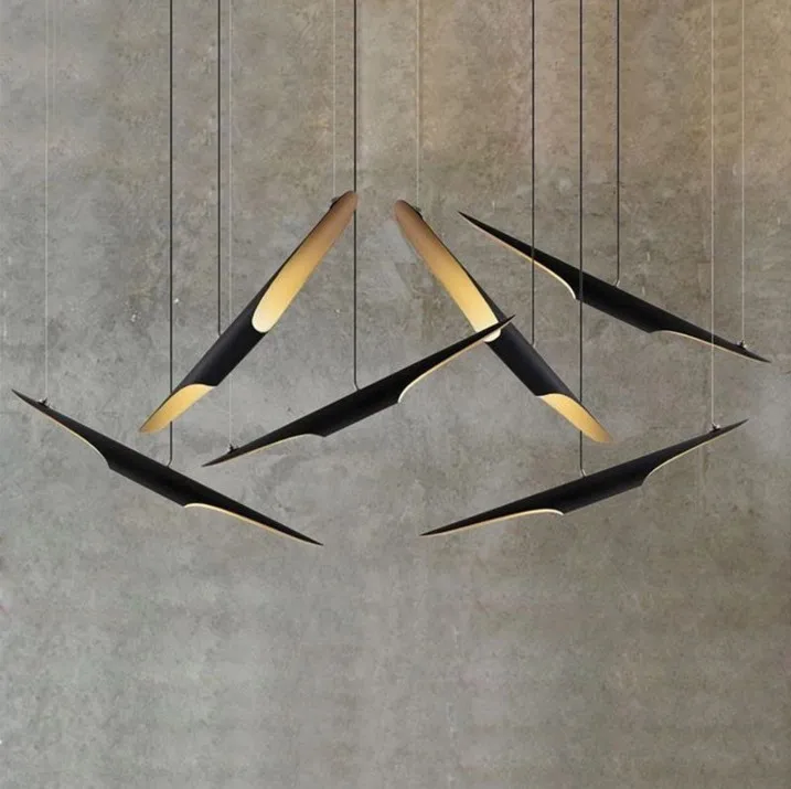 Лофт Трубная лампа Кофейня Бар Кухня Столовая реплика дизайн подвесной