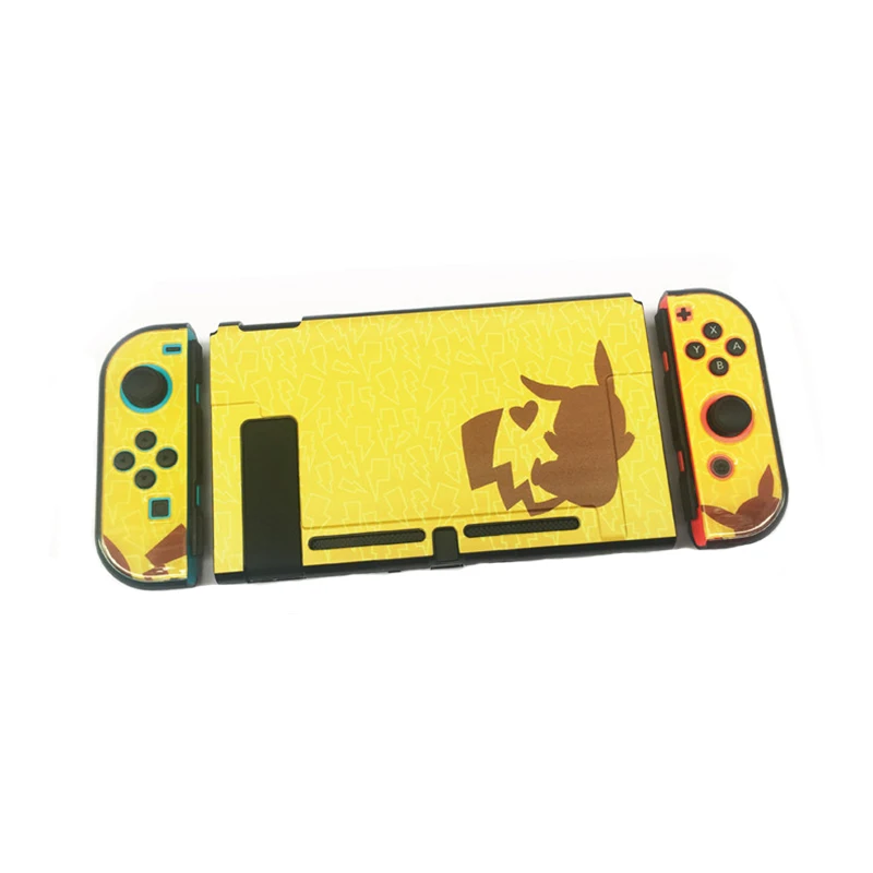 YX07020-41 Анти-отпечатков пальцев Nintendo Switch Жесткий Корпус чехол Марио Пикачу протектор чехол для Nintendoswitch перечисленные игровой консоли аксессуаров - Цвет: YX07020-41