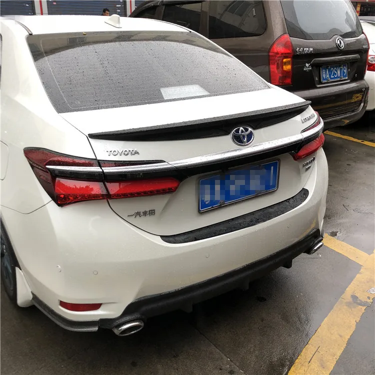 Спойлер для Corolla 2014-2017 Toyota ycyw спойлер из АБС-пластика заднее крыло автомобиля